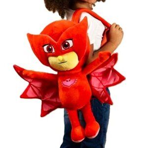 PJ Masks Owlette Plush Backpack NEW